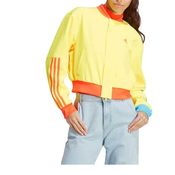 Adidas KC Bomber Jacket Women’s Size Small NWT - Picture 2 of 16